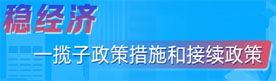 稳经济一揽子政策措施和接续政策