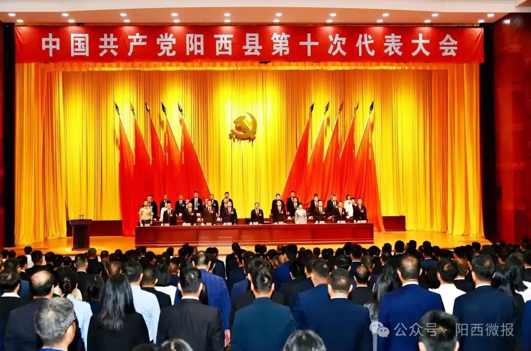 中国共产党阳西县第十次代表大会胜利闭幕