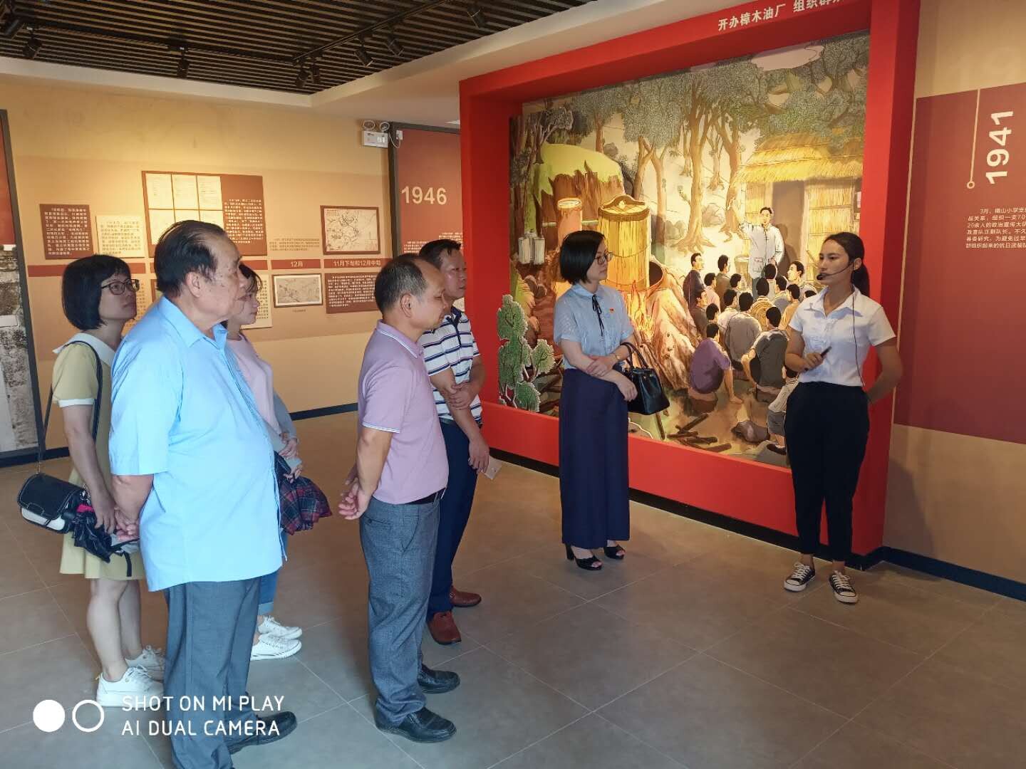 县统计局党支部"七一"期间开展纪念建党99周年系列活动